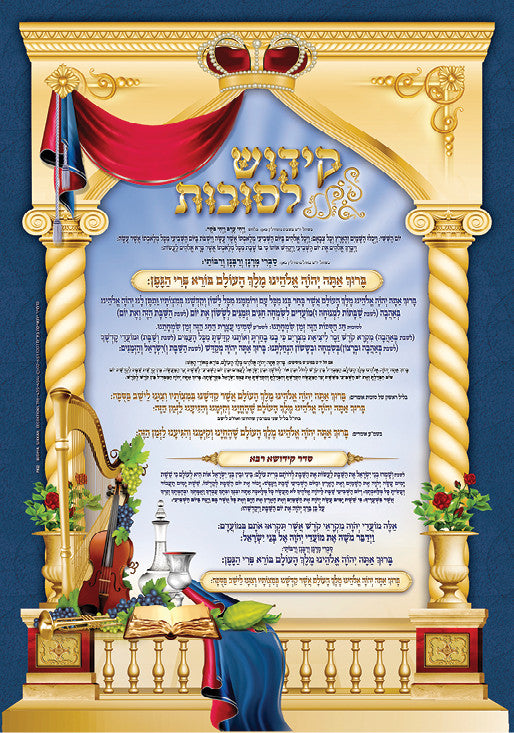Laminated Poster 20" x 28"-- Kiddush (P858)