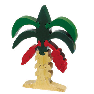 Palm Tree Freestanding Wooden Puzzle