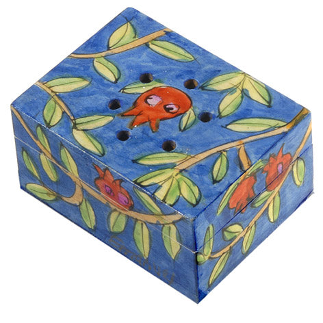 Pomegranate Branches Spice Box with Cloves