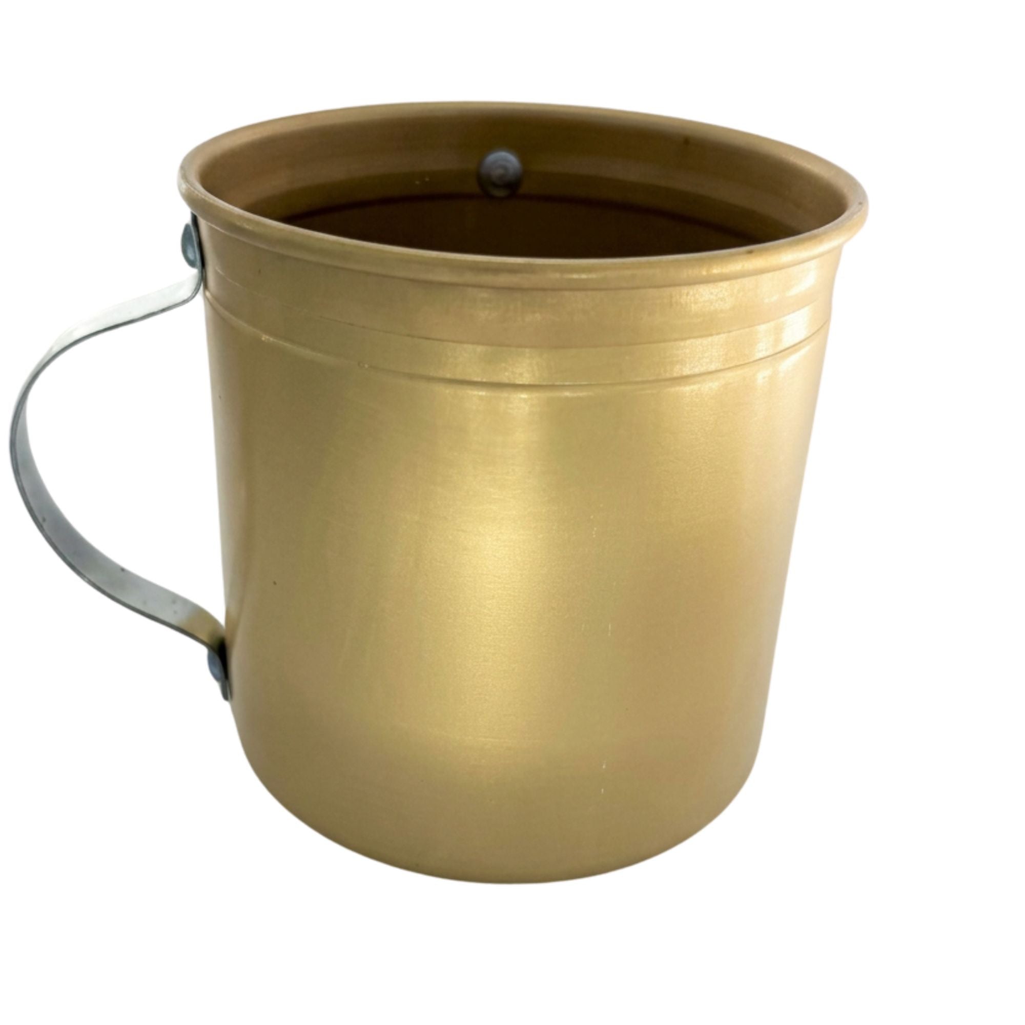 Karshi Aluminum Yellow/Gold Washcup (WC-1015)