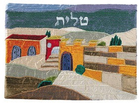 Emanuel Raw Silk Tallit Bag Kotel Colored (EM-TBA-1)