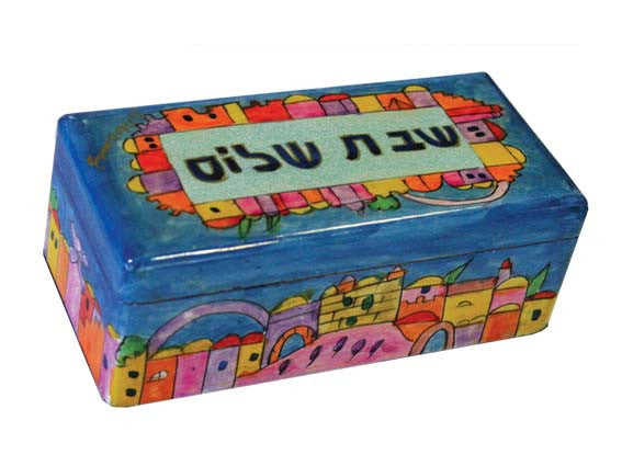 Shabbat Shalom Travel Candlesticks EM-TL2