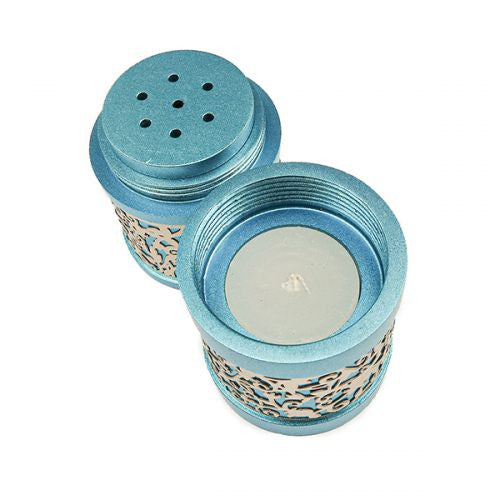 Emanuel Travel Havdallah w/ Cutout- Turquoise (EM-TLB2)