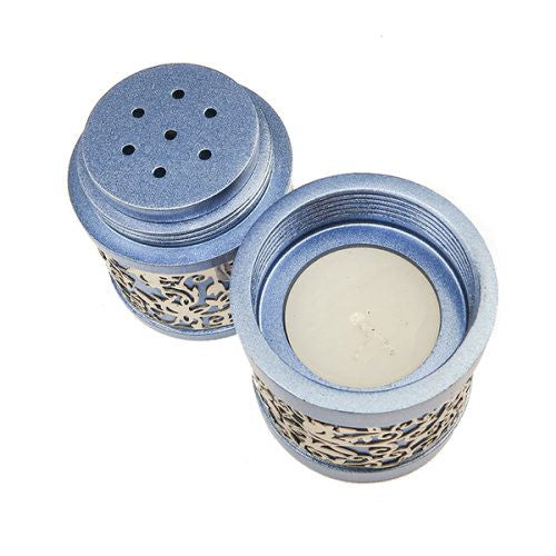Emanuel Travel Havdallah w/ Cutout- Blue (EM-TLB3)