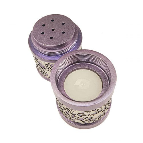 Emanuel Travel Havdallah w/ Cutout- Purple (EM-TLB4)