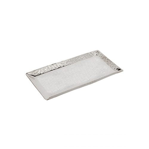 Emanuel Stainless Steel Hammered Tray - 8" x 13" (EM-TRH1)