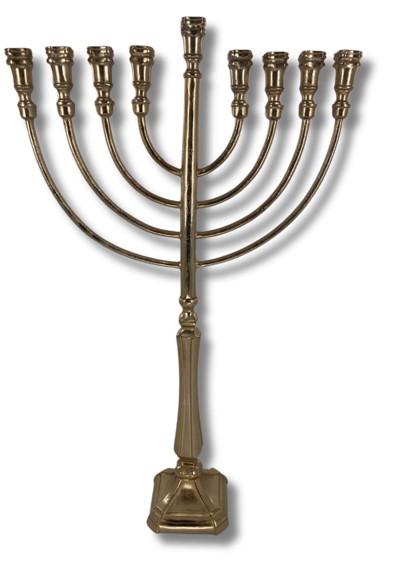Brass Menorah Extra Large 18"W x 30"H (M-X5009)