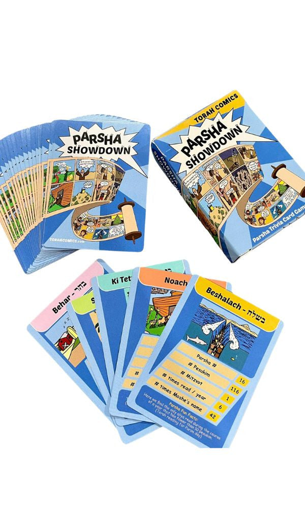 Torah Comics Parsha Showdown Card Game (GM-2858)