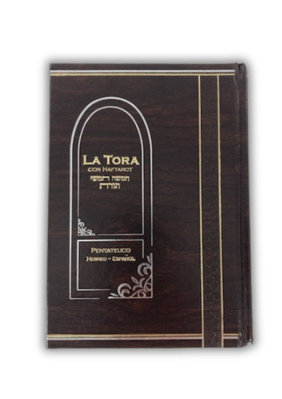 La Tora Con Haftarot Pentateuco Hebrew / Spanish Small 5"X7" (BKS-LTCHS)