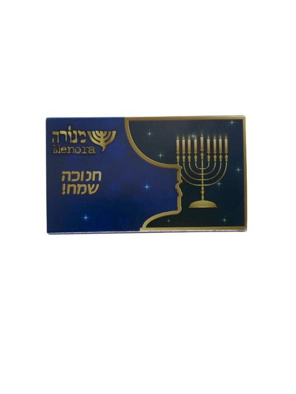 Menora Chanukah Matches-Long (CH-MATCHL)