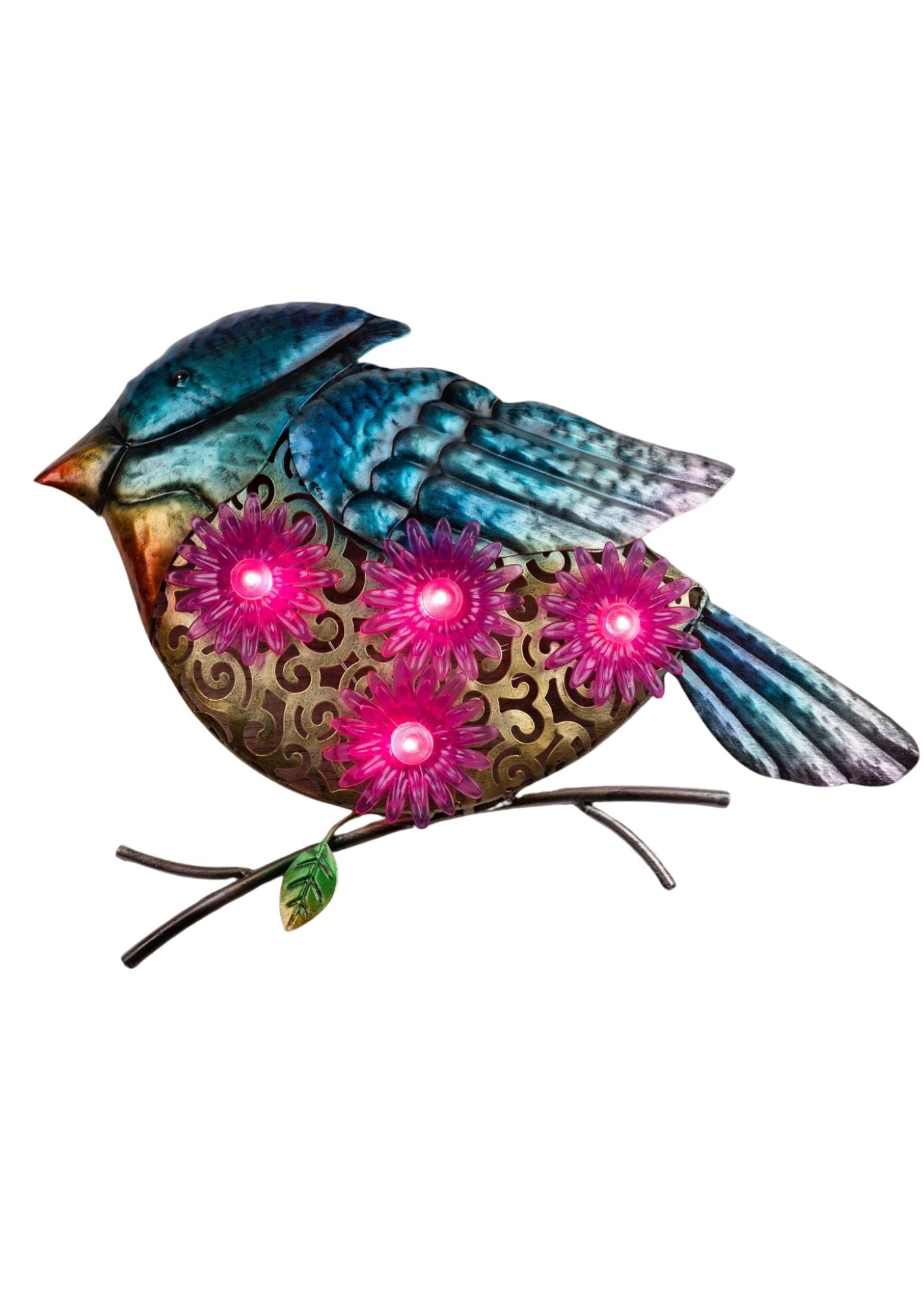 LED Bird Wall Mount-Blue Colored (AO-319)