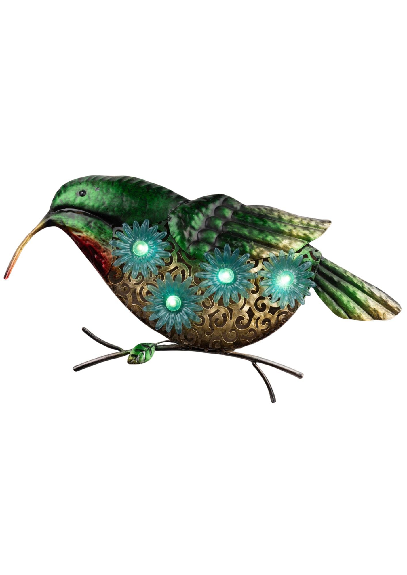 LED Bird Wall Mount-Green Colored (AO-321)