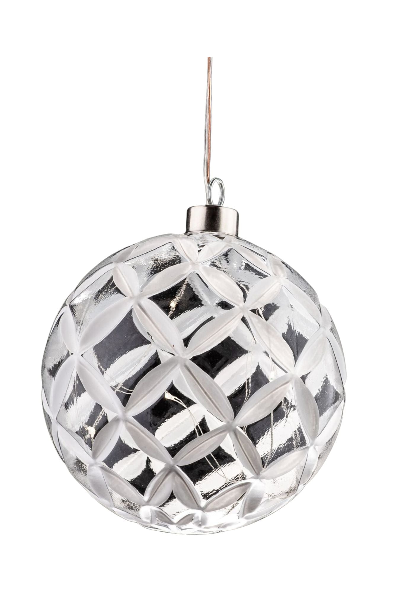 LED Glass Ball- Large 5" (AO-401)
