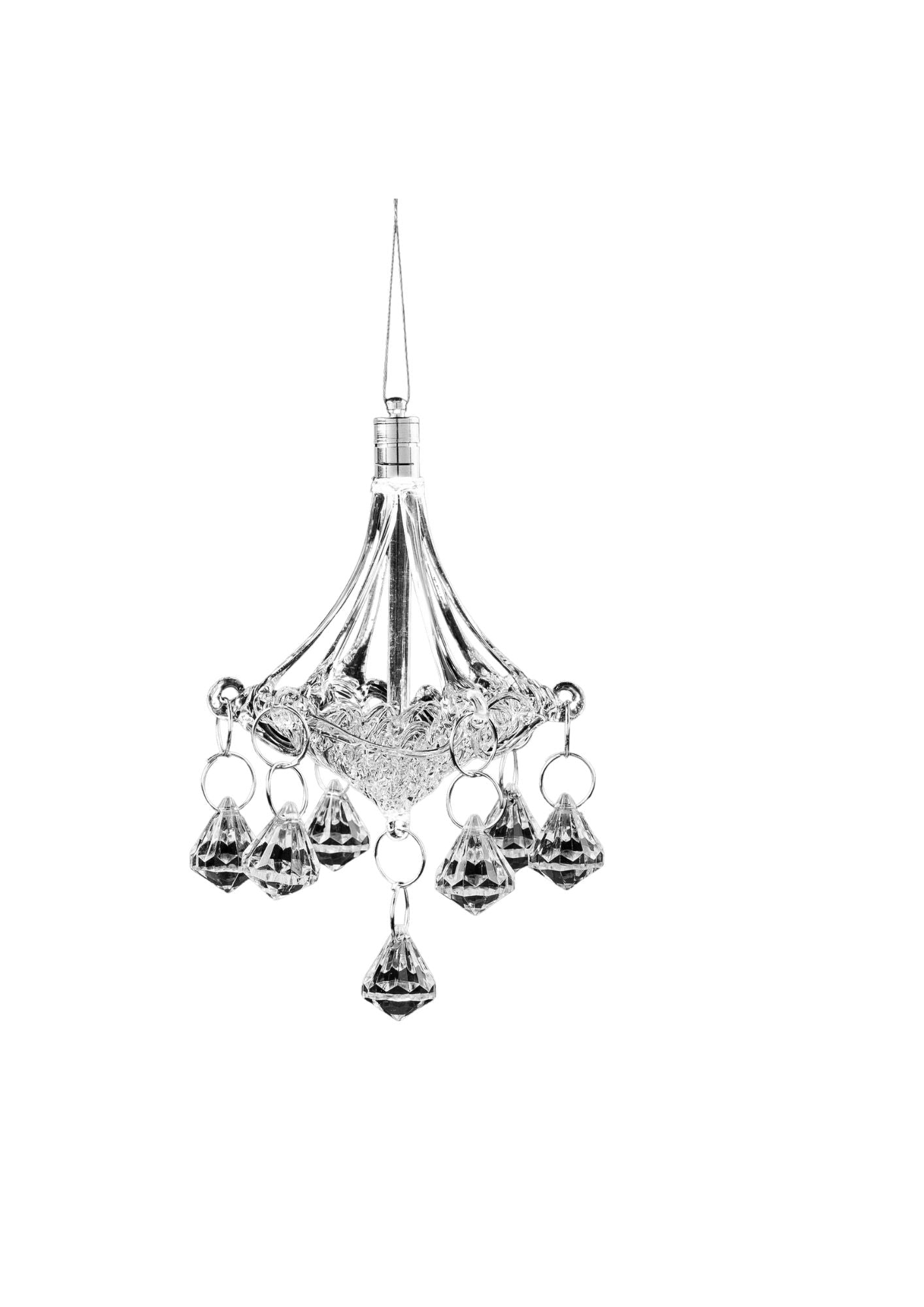 Glass Chandelier LED Small 3.5" (AO-504)