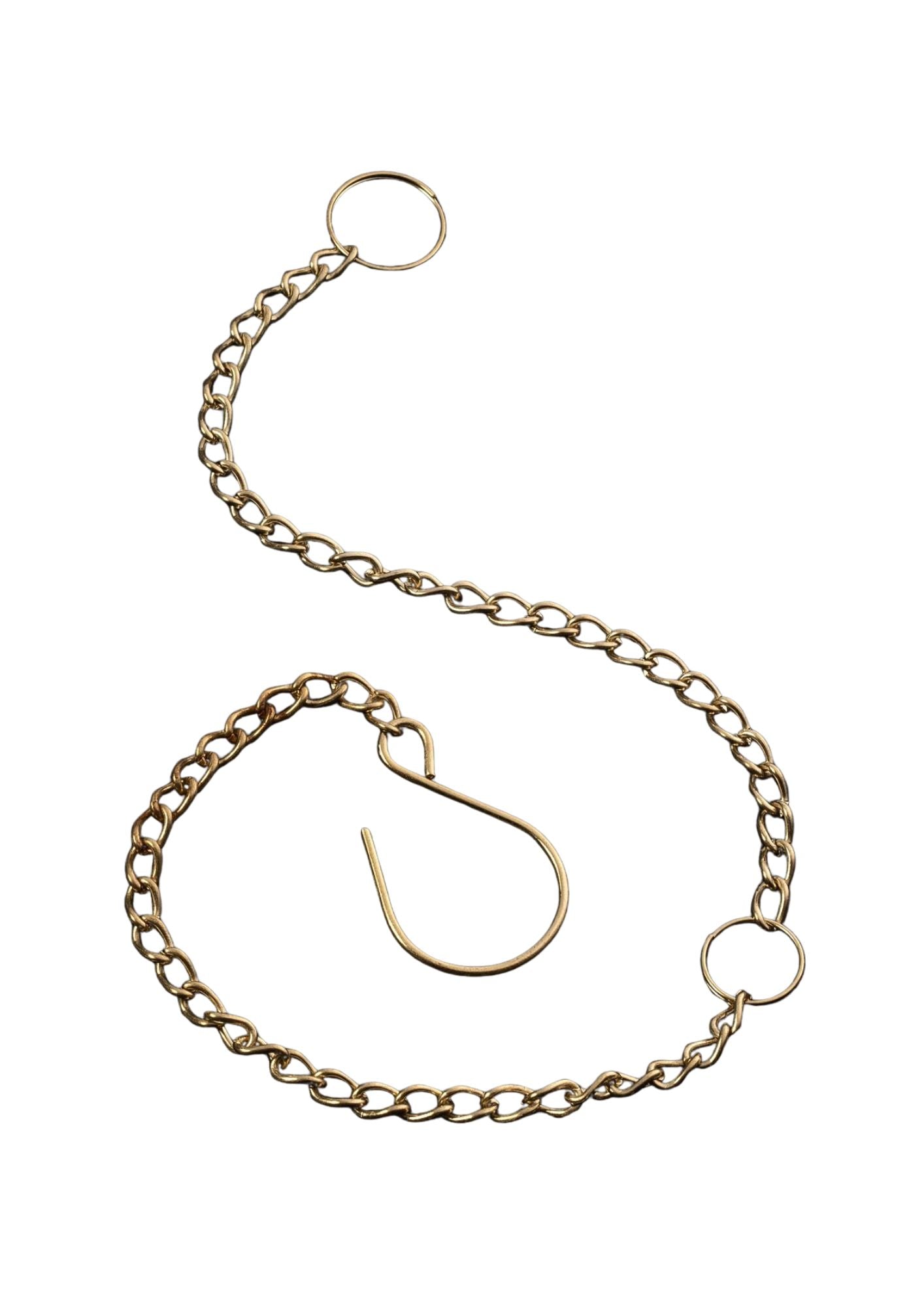 Adjustable Chain w/ Hook-Gold-12pk. (AO-A003)