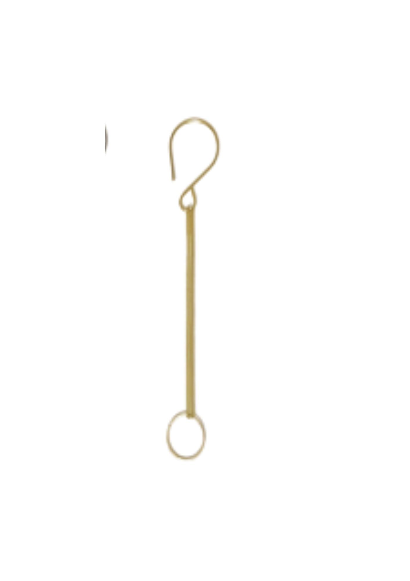 Spiral Chain and Hook-Gold-12pk. (AO-A005)