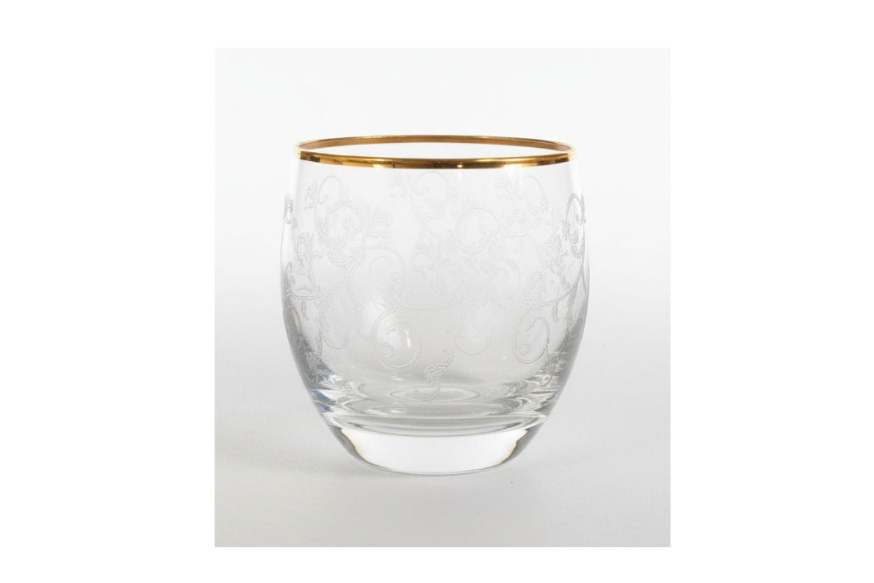 Set of 6 Glass Kiddush Cups 130ml (KC-4191)