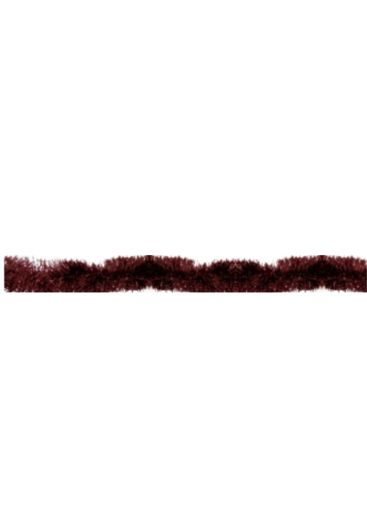 12' Long Tinsel, Maroon - (71145M)