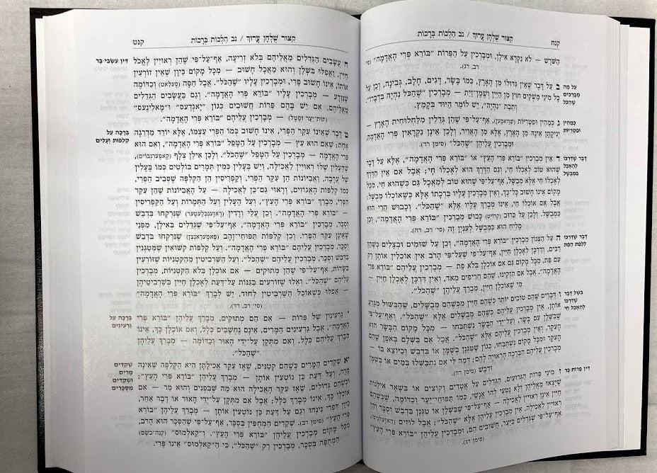 קיצור שו"ע השלם מנוקד ומבואר גדול (BK-KSAMML)