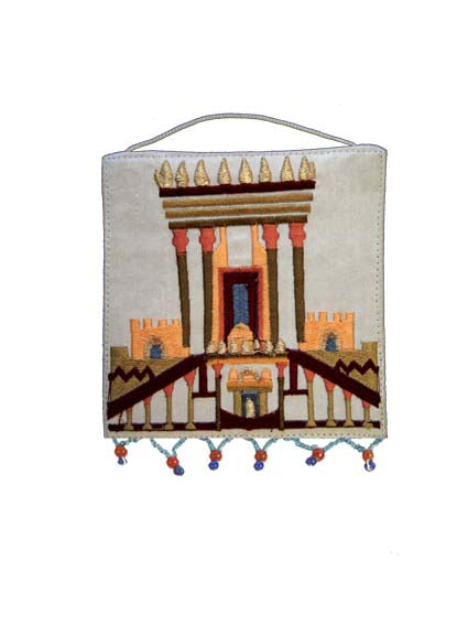 White Temple Small Wall Decoration