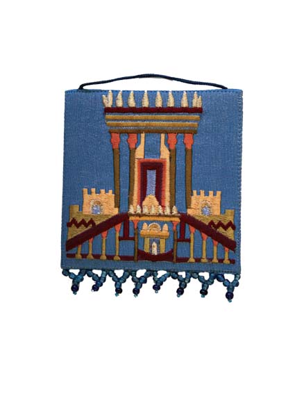 Blue Temple Small Wall Decoration