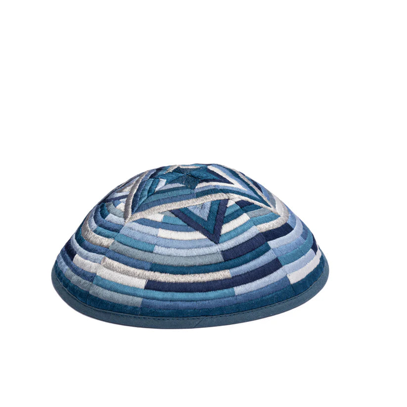 Emanuel Embroidered Kippah Magen David (EM-YME16)