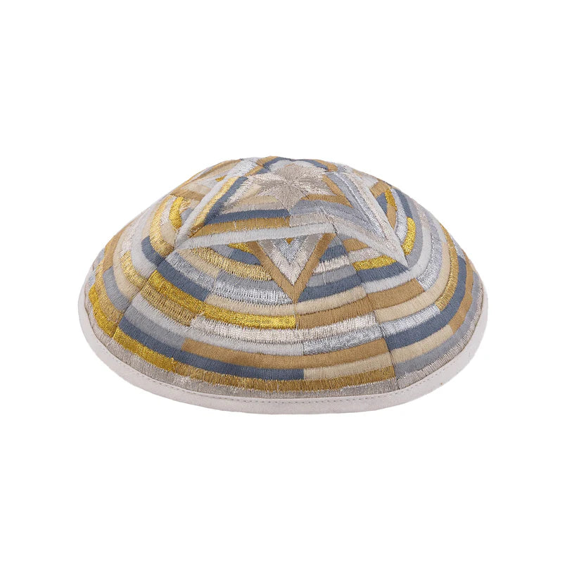 Emanuel Embroidered Kippah Magen David (EM-YME16)