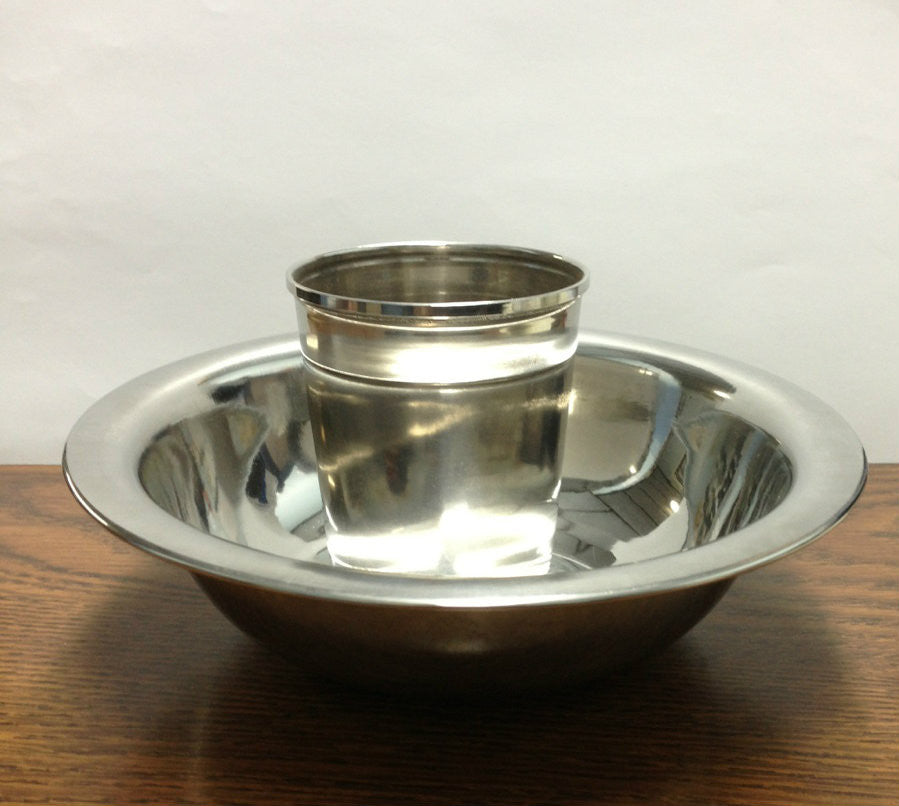 Stainless Steel Mayim Achronim Set (MA-83470)
