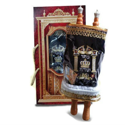 Medium Sefer Torah Velvet Cover Alef Beit (ST-TR5)