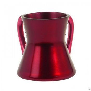 Anodize Aluminum Wash Cup Small Maroon (EM-NYMS2)