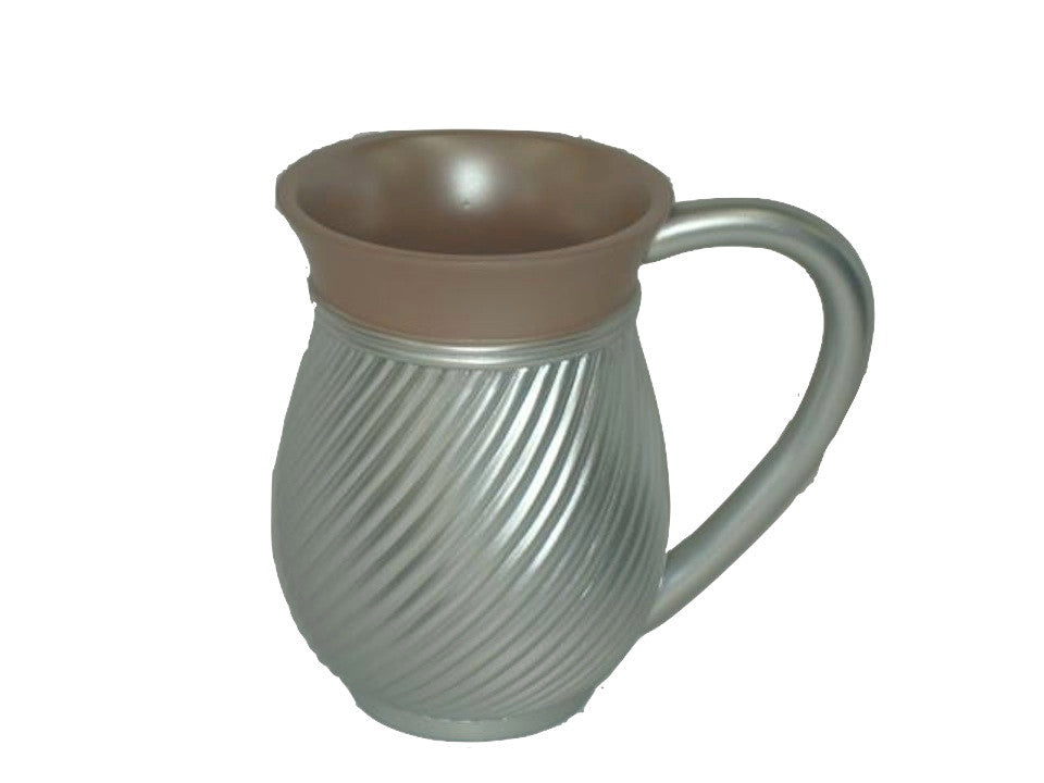 Acrylic Washing Cup Silver WC-AVI5195