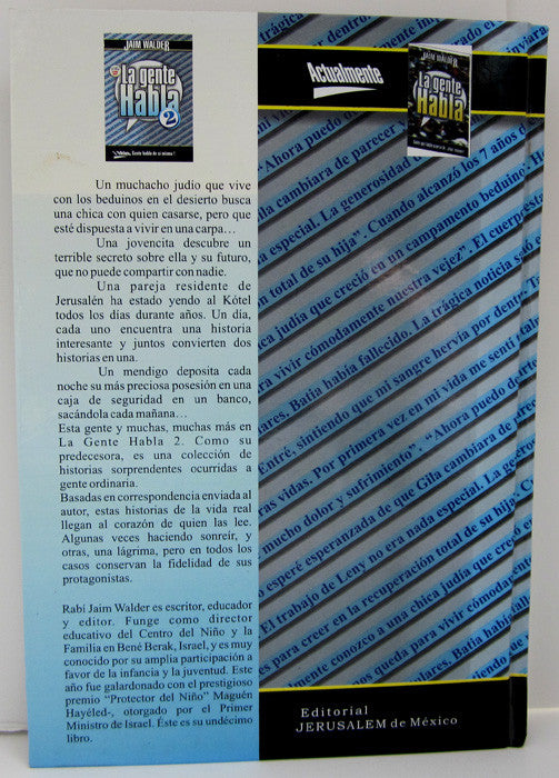 La Gente Hable 2 by Chaim Walder -People Speak 2 (BKS-LGH2)