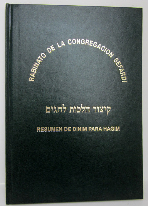 Resumen de Dinim Para Hagim- Laws of Holidays (BKS-RDDPH)