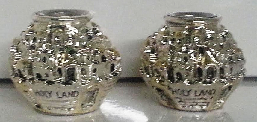 Jerusalem Round Candle Holder (CS-370)