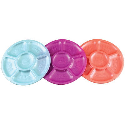 Colored Plastic Seder Tray-- 7.5" (P-D132-501135)
