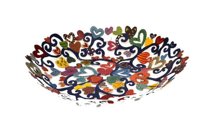 Emanuel Large Laser Cut Bowl Hearts (EM-BOP2)