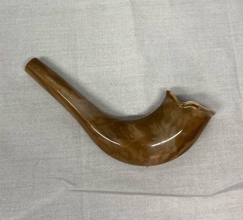 Marbled Round Toy Shofar- Small(SH-PLBRN-S)
