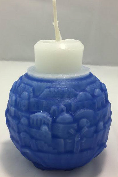 Safed Havdallah Candle Jerusalem Design (HV-HMCJER)