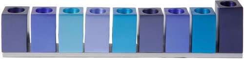 Emanuel Menorah Cubes- Blue (EM-HMR2)