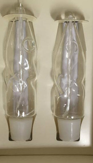 "Hidariot" Bulbs for Paraffin-- Tall Twisted Shape (CH-HO7)