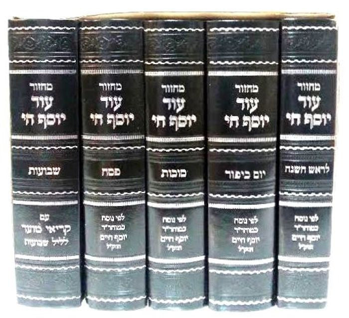 מחזור עוד יוסף חי Set 5 Volume (BK-MOYCF)