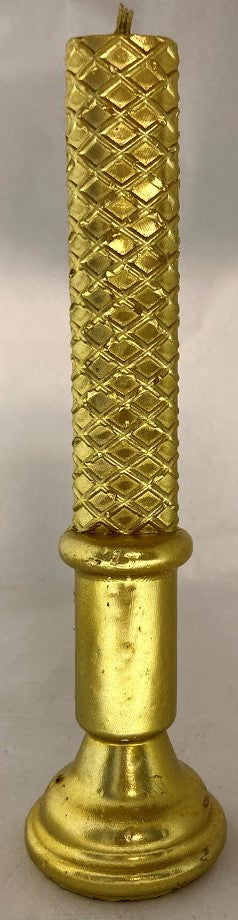 Decorative Havdallah Candle Gold or Silver (HV-71132)