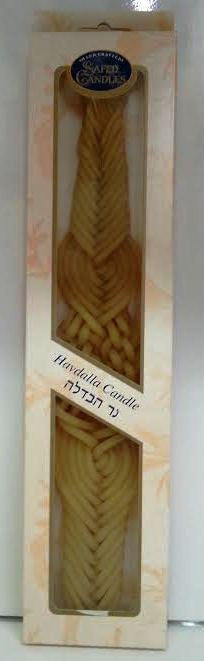 Havdallah Beeswax 12 Wicks Fancy (HV-HN12F)
