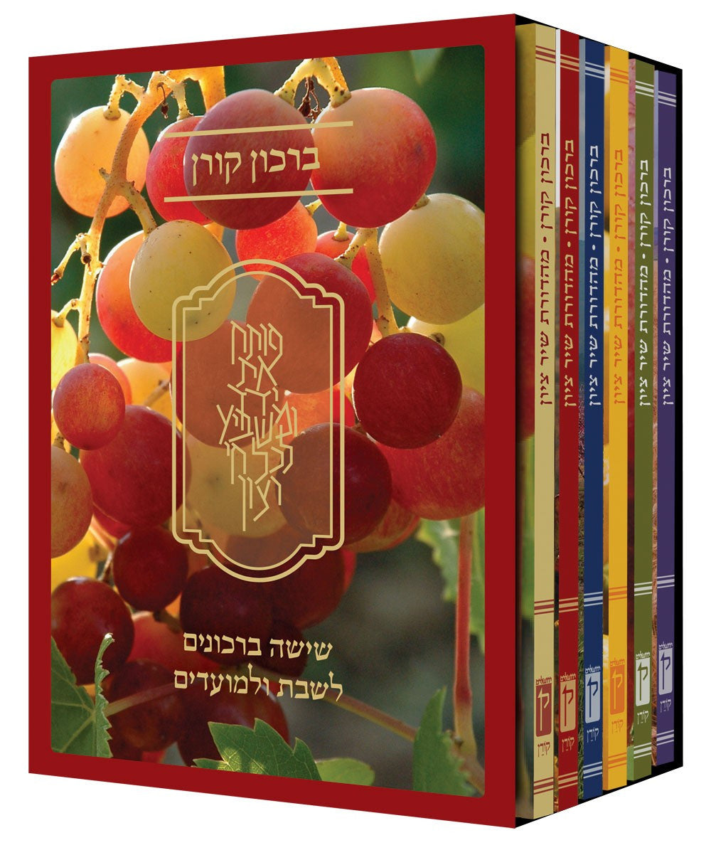 Koren Shir Tziyon Birkon Set 6 vol. (BK-KSTB)
