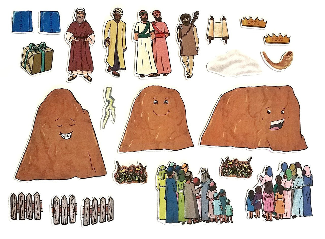 My Felt Story - Sinai, 23 Precut Felt Pieces, Shavuos(GM-MFSS)