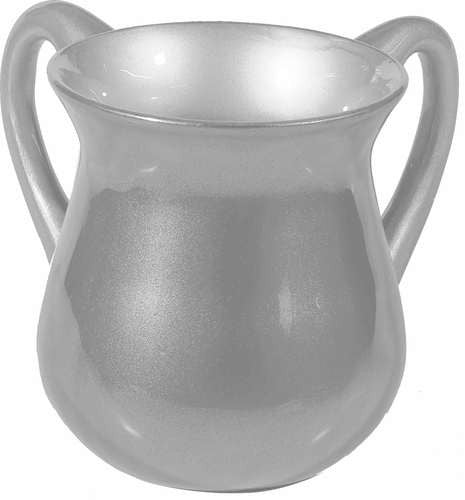 Small Emanuel Netillat Yadayim Cup- Silver (EM-NYB1)