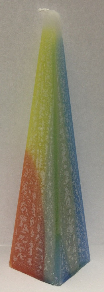 Pyramid Shape Havdallah Candle (HV-HV10)