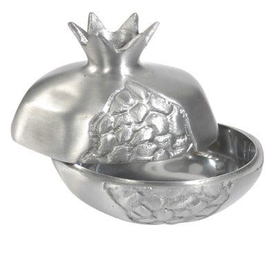 Aluminum Pomegranate Honey Dish (Small) - Silver (EM-SPO1)