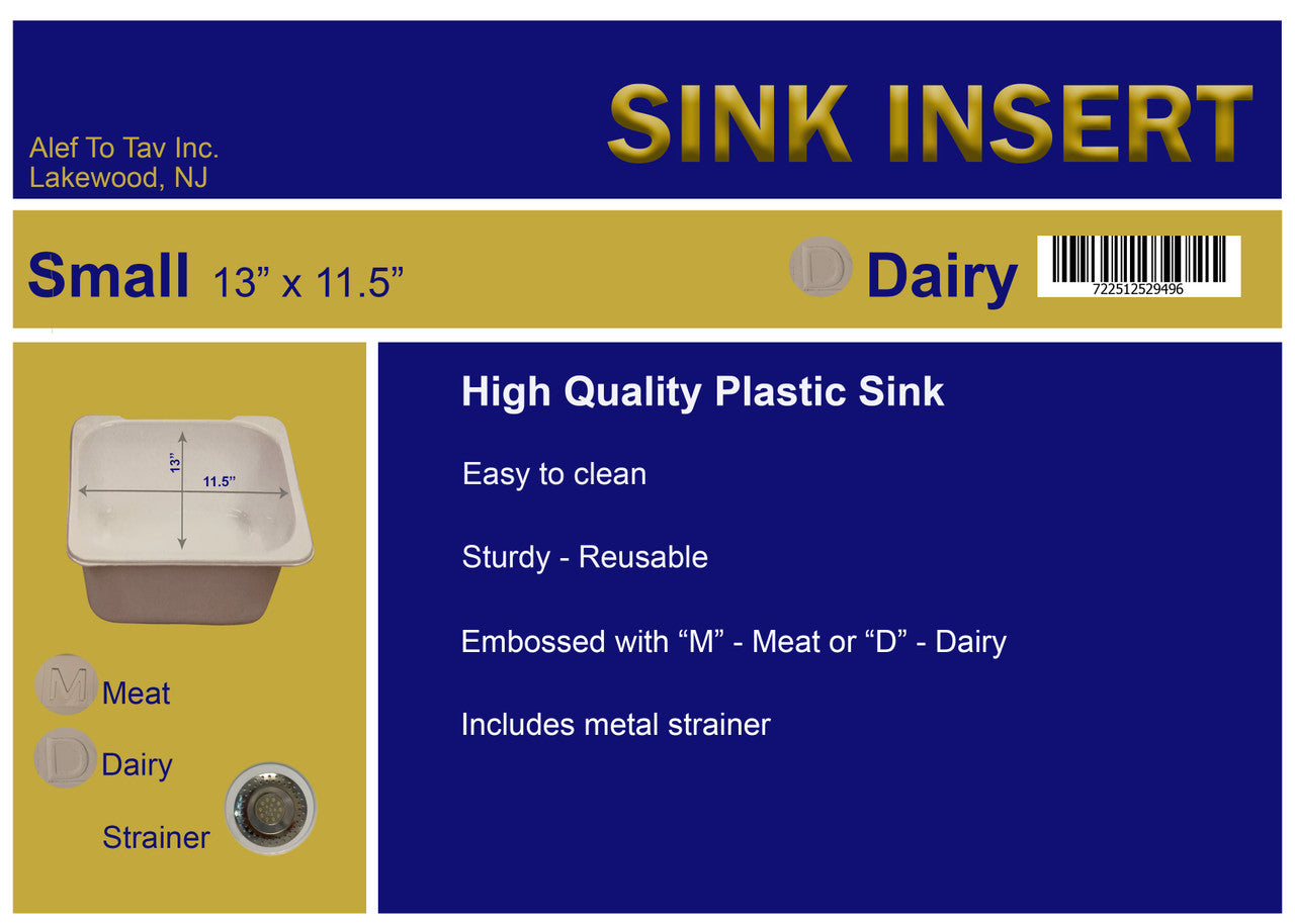 Small Sink Insert 14.75"x13.75"-Dairy (P-SIS-D)
