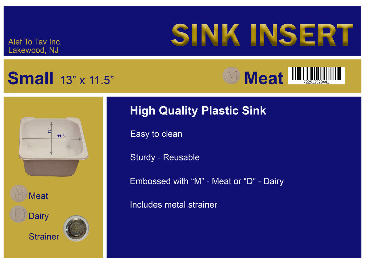 Small Sink Insert 14.75"x13.75"-Meat (P-SIS-M)